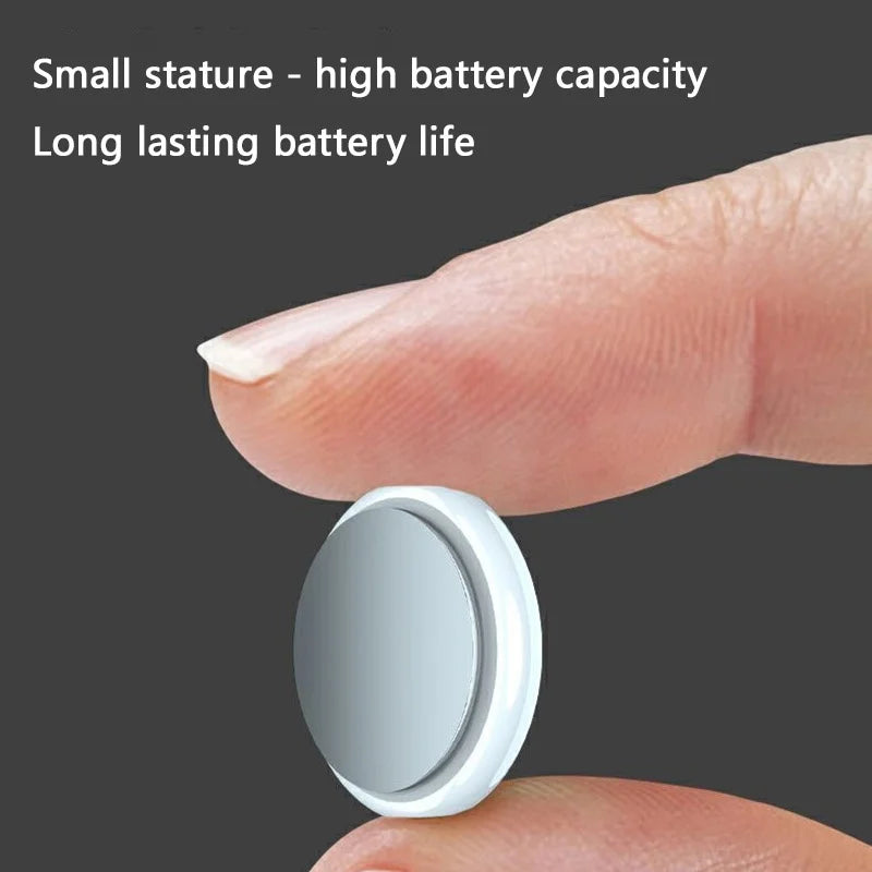 Mini urządzenie GPS do śledzenia – inteligentny lokalizator przeciw zgubieniu do samochodu, zwierząt, dzieci lub torby; Bluetooth, typu AirTag, kompatybilny z iOS i Android 📍